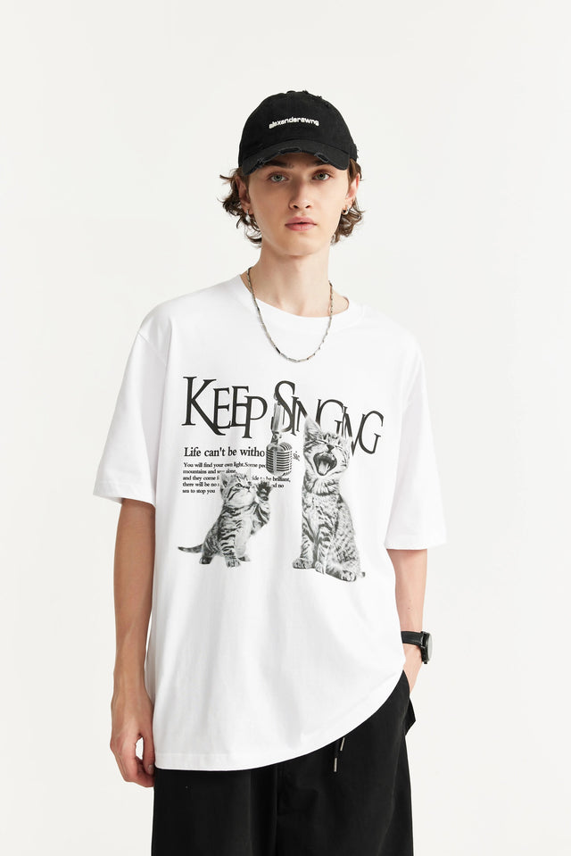 Keep Singing - Oversized T-shirt
